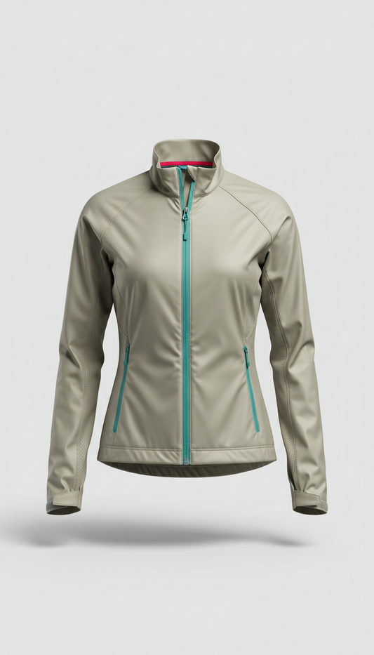Chaqueta ligera oro urbano